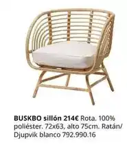 IKEA Blanco - buskbo sillon oferta