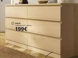 IKEA Malm - comoda de 6 cajones oferta