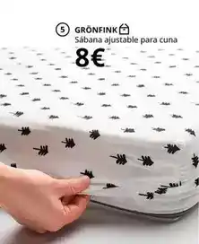 IKEA Sábana ajustable para cuna oferta
