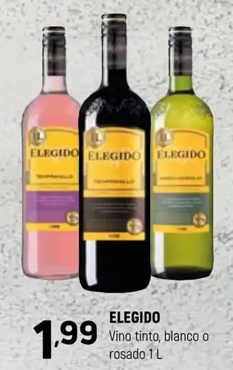 Coviran ELEGIDO Vino tinto, blanco o rosado oferta