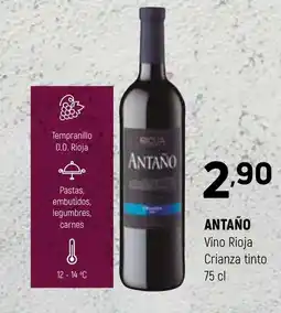 Coviran ANTAÑO Vino Rioja Crianza tinto oferta