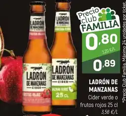 Coviran LADRÓN DE MANZANAS Cider verde o frutos rojos oferta