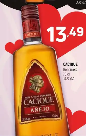 Coviran CACIQUE Ron añejo oferta