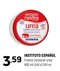 Coviran INSTITUTO ESPAÑOL Crema corporal urea oferta