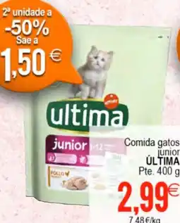 Plenus Supermercados ÚLTIMA Comida gatos Junior oferta
