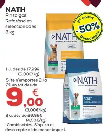 NATH Pinso gos Referències seleccionades