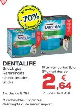 Kiwoko DENTALIFE Snack gos Referències seleccionades Sticks oferta