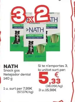 Kiwoko NATH Snack gos Netejador dental oferta