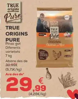 Kiwoko TRUE ORIGINAL PURE Pinso gat Diferents varietats oferta