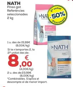 Kiwoko NATH Pinso gat Referències seleccionades oferta