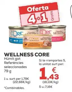 Kiwoko WELLNESS CORE Húmit gat Referències seleccionades oferta
