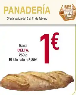 Masymas CELTA Barra oferta