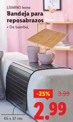 Ocine LIVARNO home Bandeja para reposabrazos oferta
