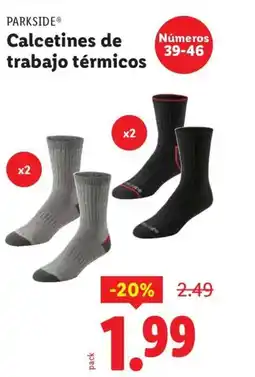 Ocine PARKSIDE Calcetines de Números oferta