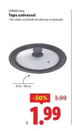 Ocine LIVARNO HOME Tapa universal oferta