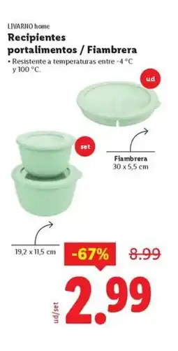 Ocine LIVARNO HOME Recipientes portalimentos / Fiambrera oferta