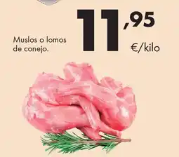 Supermercados Lupa Muslos o lomos de conejo oferta