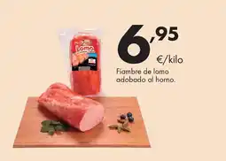 Supermercados Lupa Fiambre de lomo adobado al horno oferta