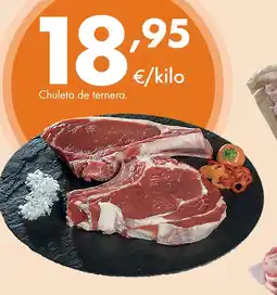 Supermercados Lupa Chuleta de ternera. oferta