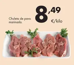 Supermercados Lupa Chuleta de pavo marinada oferta