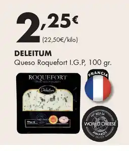 Supermercados Lupa DELEITUM Queso Roquefort I.G.P oferta