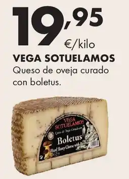 Supermercados Lupa VEGA SOTUELAMOS Queso de oveja curado con boletus oferta