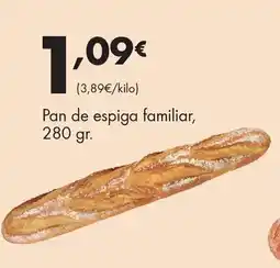 Supermercados Lupa Pan de espiga familiar oferta