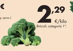 Supermercados Lupa Brócoli, categoría 1ª oferta