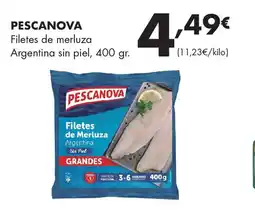Supermercados Lupa PESCANOVA Filetes de merluza Argentina sin piel oferta