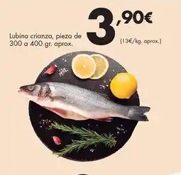 Supermercados Lupa Lubina crianza oferta