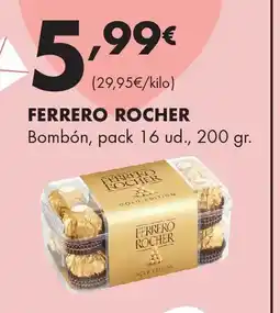 Supermercados Lupa FERRERO ROCHER Bombón oferta