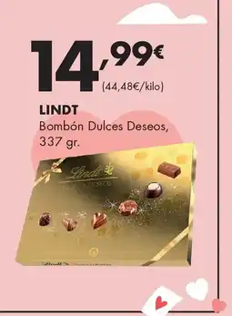 Supermercados Lupa LINDT Bombón Dulces Deseos oferta