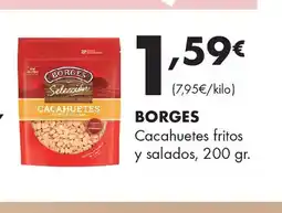 Supermercados Lupa BORGES Cacahuetes fritos y salados oferta