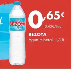 Supermercados Lupa BEZOYA Agua mineral oferta