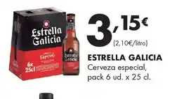 Supermercados Lupa ESTRELLA GALICIA Cerveza especial oferta