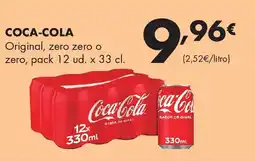 Supermercados Lupa COCA-COLA Original, zero zero o zero oferta