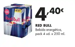 Supermercados Lupa RED BULL Bebida energética oferta