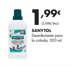 Supermercados Lupa SANYTOL Desinfectante para la colada oferta