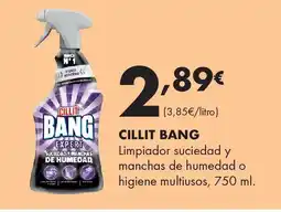Supermercados Lupa CILLIT BANG Limpiador suciedad y manchas de humedad o higiene multiusos oferta