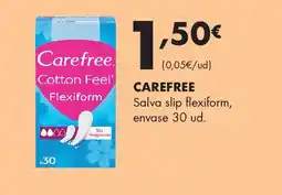 Supermercados Lupa CAREFREE Salva slip flexiform oferta