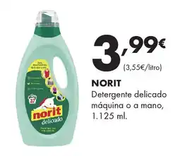 Supermercados Lupa NORIT Detergente delicado máquina o a mano oferta