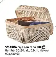 IKEA Smarra caja con tapa oferta