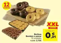Carrefour Market Berlinas bombon o azucar oferta