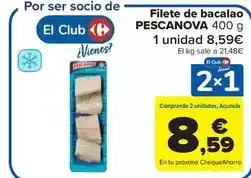 Pescanova - filete de bacalao