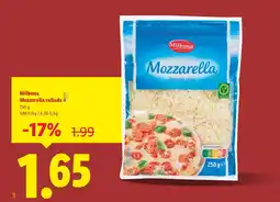 Lidl MILBONA Mozzarella rallada oferta