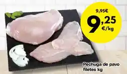 FROIZ Pechuga de pavo filetes oferta