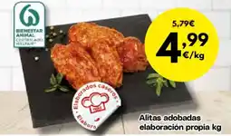 FROIZ Alitas adobadas elaboración propia oferta