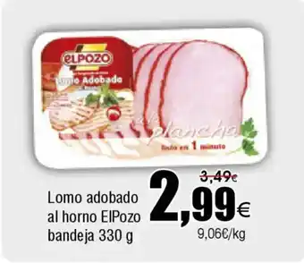 FROIZ ELPOZO Lomo adobado al horno oferta