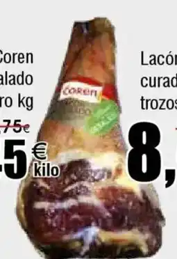 FROIZ COREN Lacón curado desalado entero oferta