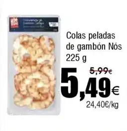 FROIZ Colas peladas de gambón Nós oferta